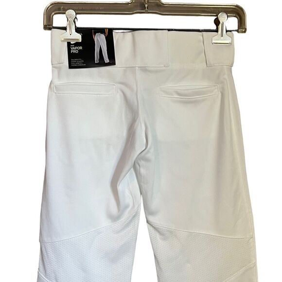 NWT! Nike white baseball pants. Size youth xs long - Picture 8 of 11